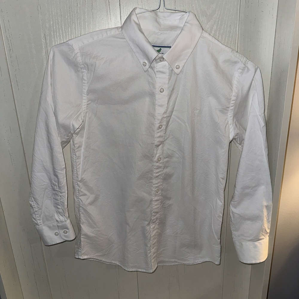 Properly Tied Classic Fit Button Down Shirt YM 10-12 White